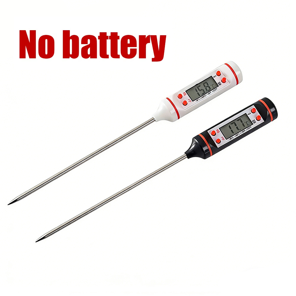 Thermometer Digital - Stiftförmiges Digitales Lebensmittelthermometer LED-Bildschirm Küchenthermometer zum