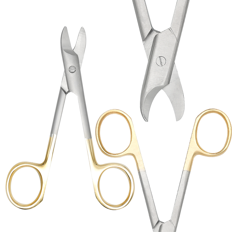 Medical Scissors - 1pc Metall Krone Schere Edelstahl Dental