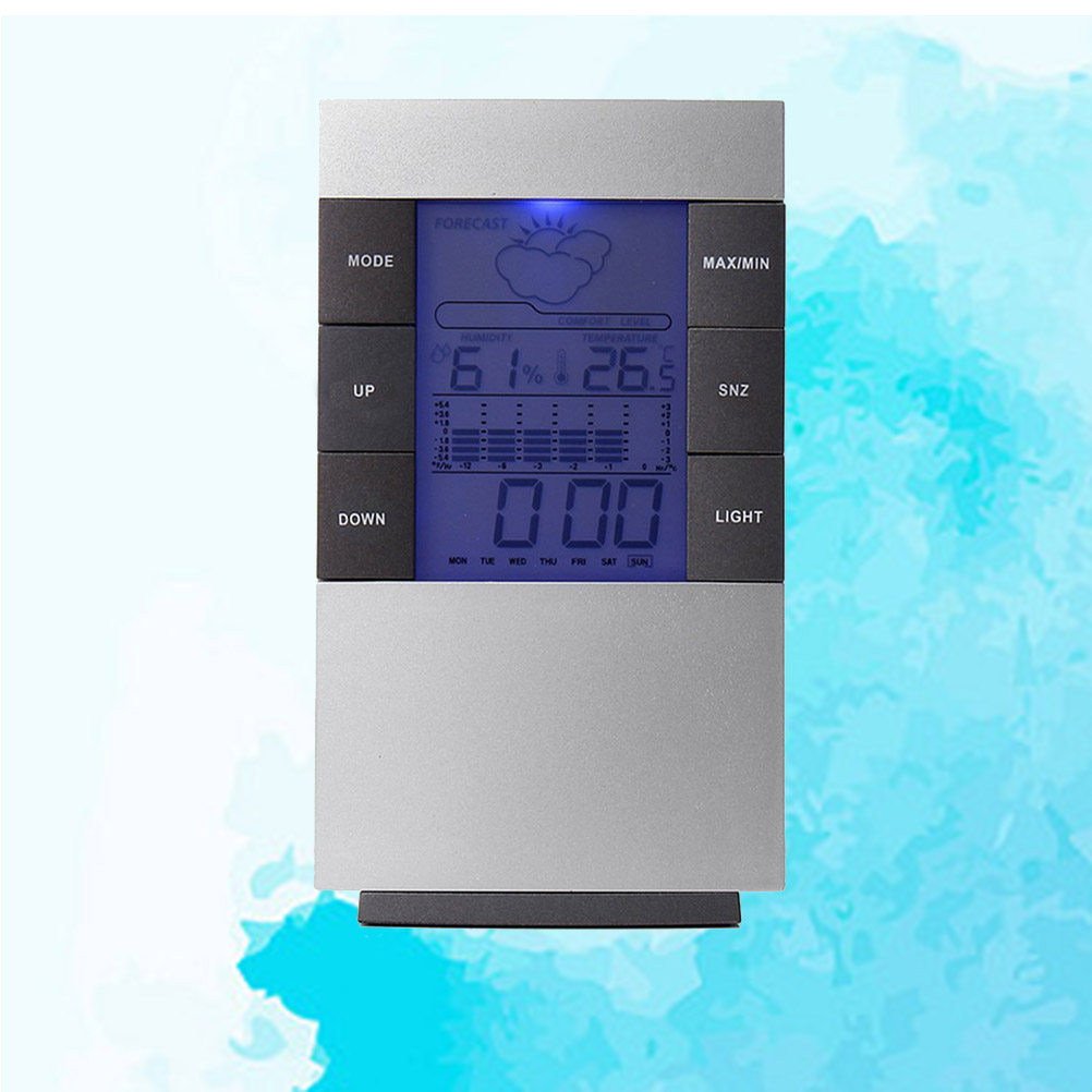 1 Stück LCD-Digitalwecker mit  – Thermometer Digital Bewertung und Preis